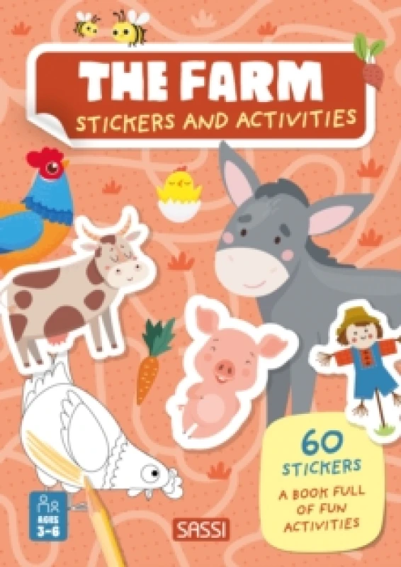 Image of Stickers and Activities. The Farm Stickers