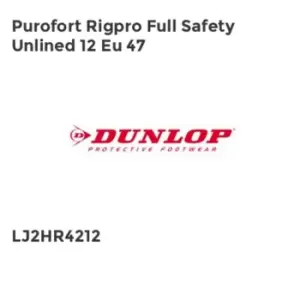 Image of Purofort RigPro Full Safety Unlined 12 EU 47