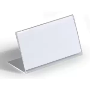 Image of Durable Table Place 52 x 100mm Acrylic