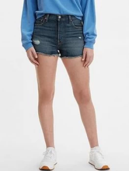 Image of Levis Levis 501 Original Denim Short - Blue, Size 28, Women