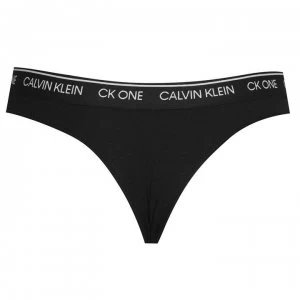 Image of Calvin Klein CK One Foil Bikini Briefs - BLK SLV FOILUB1