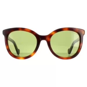 Image of Round Dark Havana Green ML0119