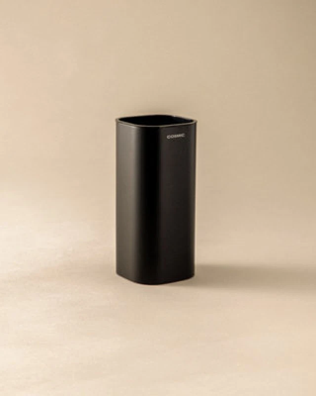 Image of Cosmic Toothbrush Holder, Bathroom Tumbler, Stainless Steel, Matt Black, Nea Collection