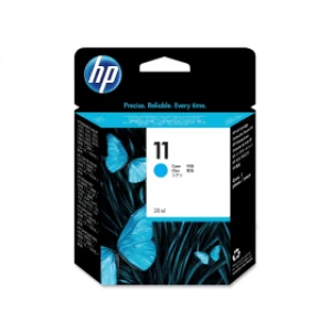 Image of HP 11 Cyan Ink Cartridge