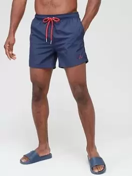 Image of GANT Small Logo Swim Shorts - Navy, Size 3XL, Men