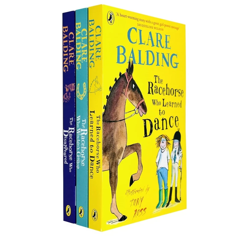 Image of Charlie Bass The Racehorse Series 3 Book Set Clare Balding Clare Balding Books