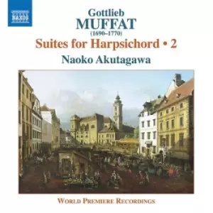 Image of Gottlieb Muffat Suites for Harpsichord - Volume 2 by Gottlieb Muffat CD Album