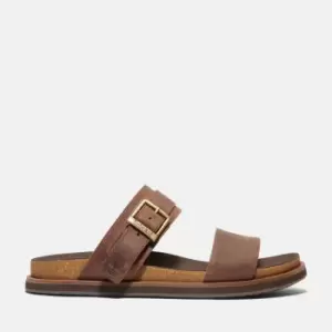 Image of Timberland Amalfi Vibes Convertible Backstrap Sandal For Men In Dark Brown Dark Brown, Size 7.5