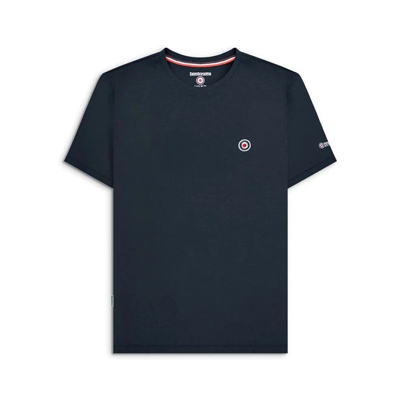 Image of Lambretta Lambretta Men Logo T-Shirt in Navy Size: X-Large Navy 1XL Male 5063703812788