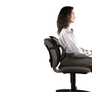 Image of Fellowes Office Suites Mesh Back Support Black 8036501