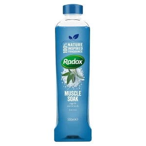 Image of Radox Muscle Soak Bath Soak 500ml