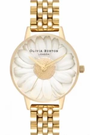 Image of Ladies Olivia Burton 3D Daisy Watch OB16FS100