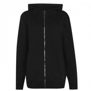 Image of Lonsdale Zip Hoodie Ladies - Black