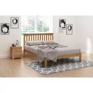 Image of Flintshire Gladstone 5ft King Solid Oak Bed Frame