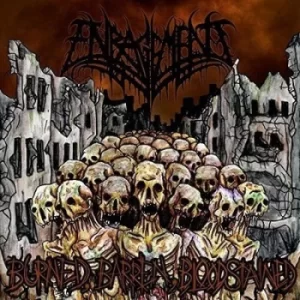 Image of Burned Barren Bloodstained by Enragement CD Album