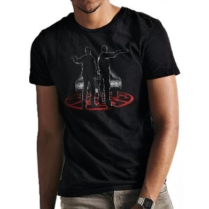 Image of Supernatural - Unisex Medium Silhouette T-Shirt (Black)