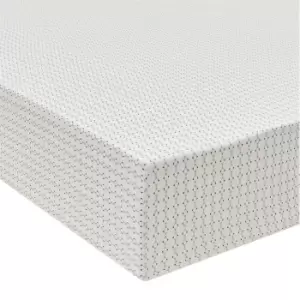 Image of Bedeck of Belfast Emaya 200TC Cotton Sateen Fitted Sheet - Blue