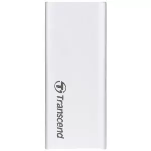Image of Transcend ESD260C 500 GB External SSD hard drive USB-C , USB type A Silver TS500GESD260C