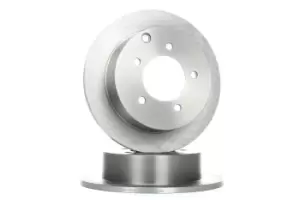 Image of RIDEX Brake disc 82B0474 Brake rotor,Brake discs MITSUBISHI,Lancer VIII Limousine (CY_A, CZ_A),Lancer VIII Schragheck (CX_A)