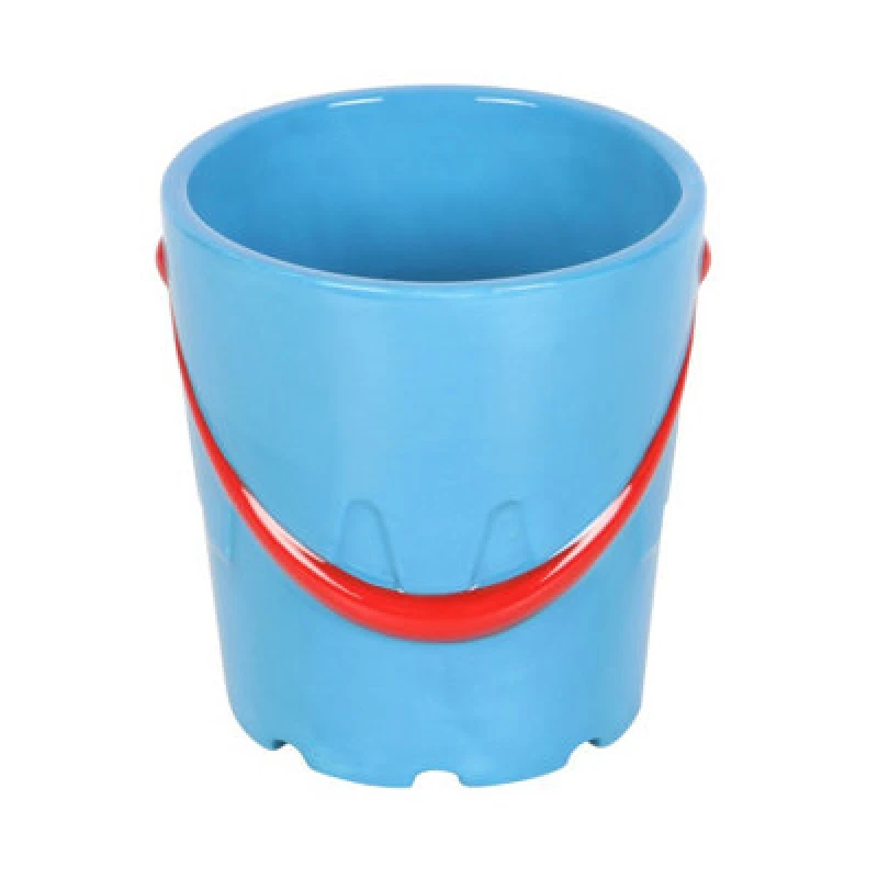 Image of Something Different Something Different Bucket Ceramic Mug & Spoon Set in Blue Blue One Size Unisex 5063470909896