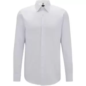 Image of Boss T Hay Long Sleeve Shirt - White