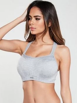 Image of Panache Sport Sports Wired Sports Bra - Grey Marl, Size 32E, Women