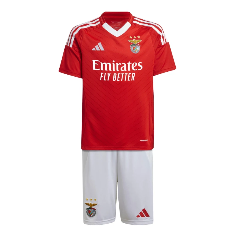 Image of adidas Benfica Home Kit 24/25 Juniors Benred unisex 9-10 Years