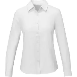 Image of Elevate Womens/Ladies Pollux Shirt (XS) (White)