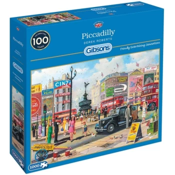 Image of Gibsons Piccadilly Jigsaw Puzzle - 1000 pieces