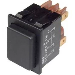 Image of Pushbutton 250 V AC 12 A 2 x OnOn Marquardt 166