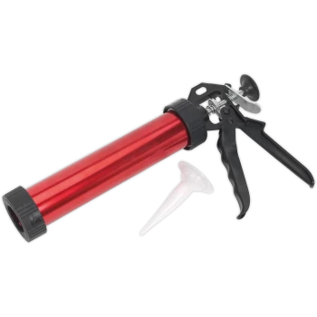 Image of Sealey Caulking Gun For Sausage Cartridges Red