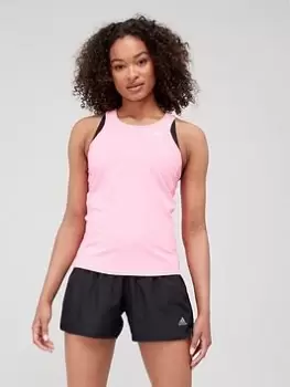 Image of adidas Own The Run Tank - Pink, Size XL, Women