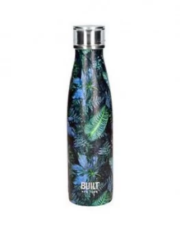 Image of Built Hydration Double Walled Stainless Steel Water Bottle ; Dark Tropics