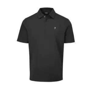 Image of Farah Golf Polo Shirt - Black