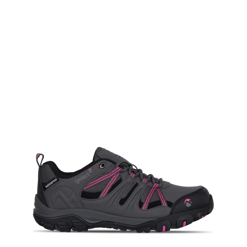 Image of Gelert Horizon Low Waterproof Walking Shoe Womens Charcoal female 4 (37)