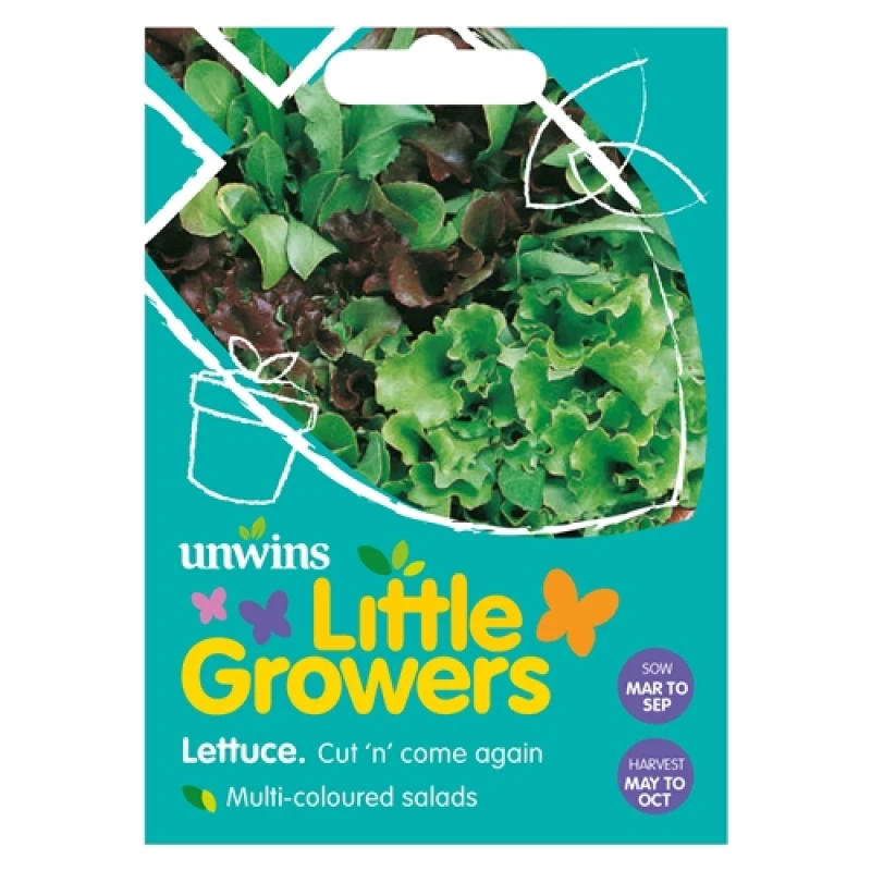 Image of Unwins Little Growers Lettuce Cut n' come again