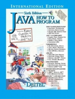 Image of Java by Paul Deitel Book