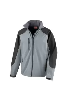 Image of Ice Fell Hooded Softshell Breathable Waterproof Jacket (345 GSM)