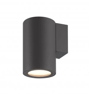 Image of Wall Down Lamp, 1 x E27, IP54, Graphite