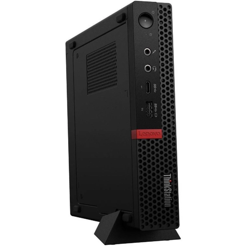 Image of Lenovo Refurbished Lenovo ThinkStation P330 Tiny Desktop PC - Intel Core i7-9700T 64GB 512GB SSD W11Pro Black unisex One Size