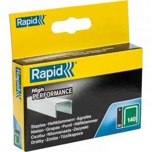 Image of Rapid Type 140 Galvanised Staples 12mm Pack of 2000