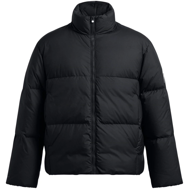Image of Under Armour Mens Quilted Water-Repellent Puffer Jacket Black male S