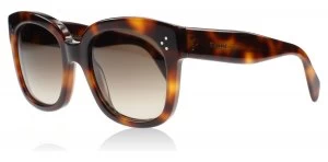 Image of Celine New Audrey Sunglasses Tortoise 05LHA 54mm