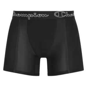 Image of Champion Cool Long Boxers Mens - Black