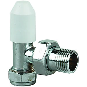 Image of Wickes Radiator Lockshield Radiator Valve - 15 x 12mm