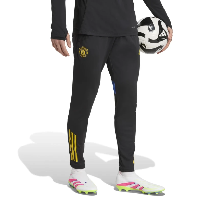 Image of adidas Manchester United Cup Training Tracksuit Bottoms 2025 2026 Adults Black male M
