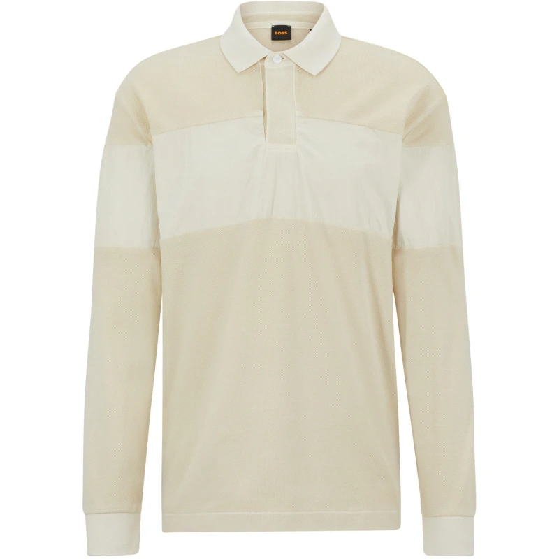 Image of Boss Mens Pugby Closed Hem Tracksuit Bottoms Light Beige male S