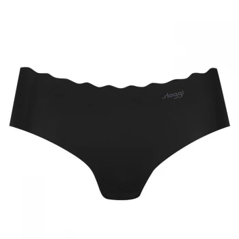 Image of Sloggi ZERO Feel Wavy Hipster Briefs - Black 0004