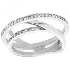 Image of Swarovski Spiral Ring L