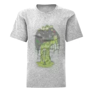 Image of Xbox Mens Zombie Hand T-Shirt (S) (Grey Heather)